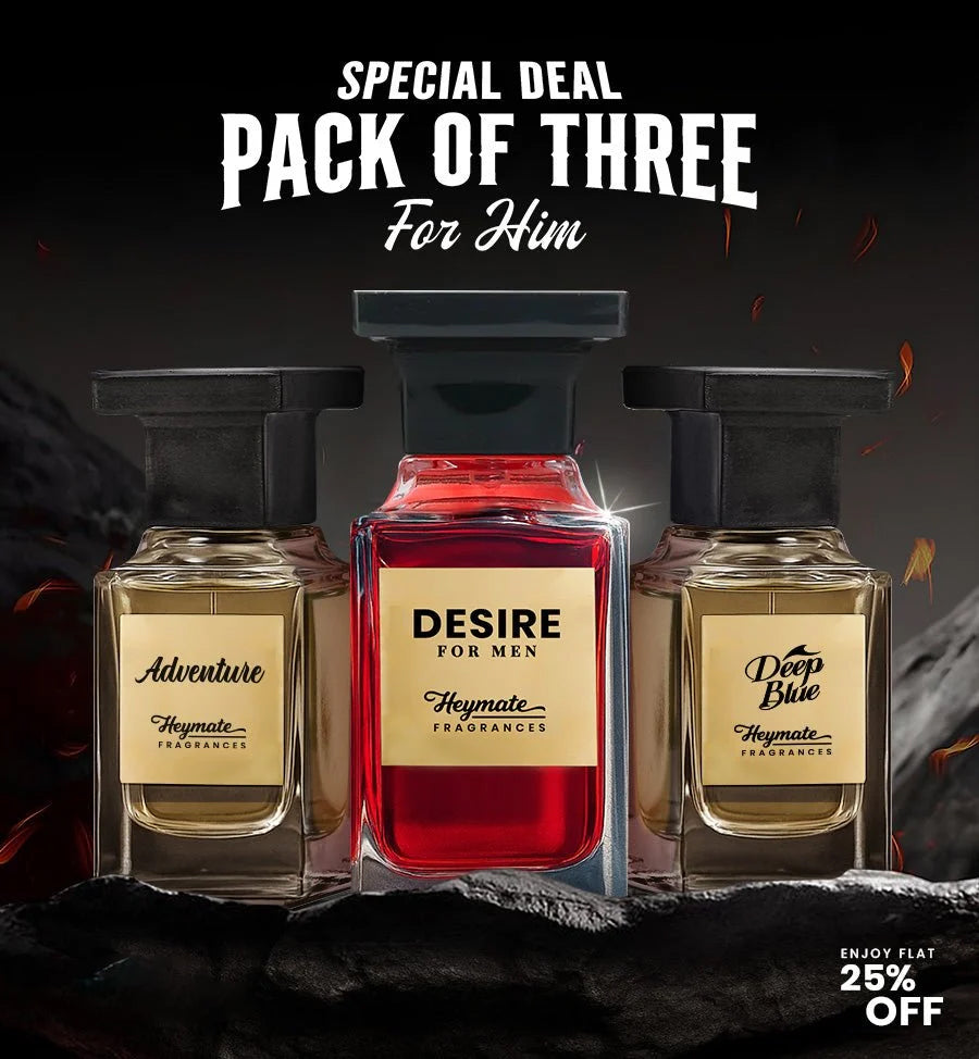 pack of three perfume bundle